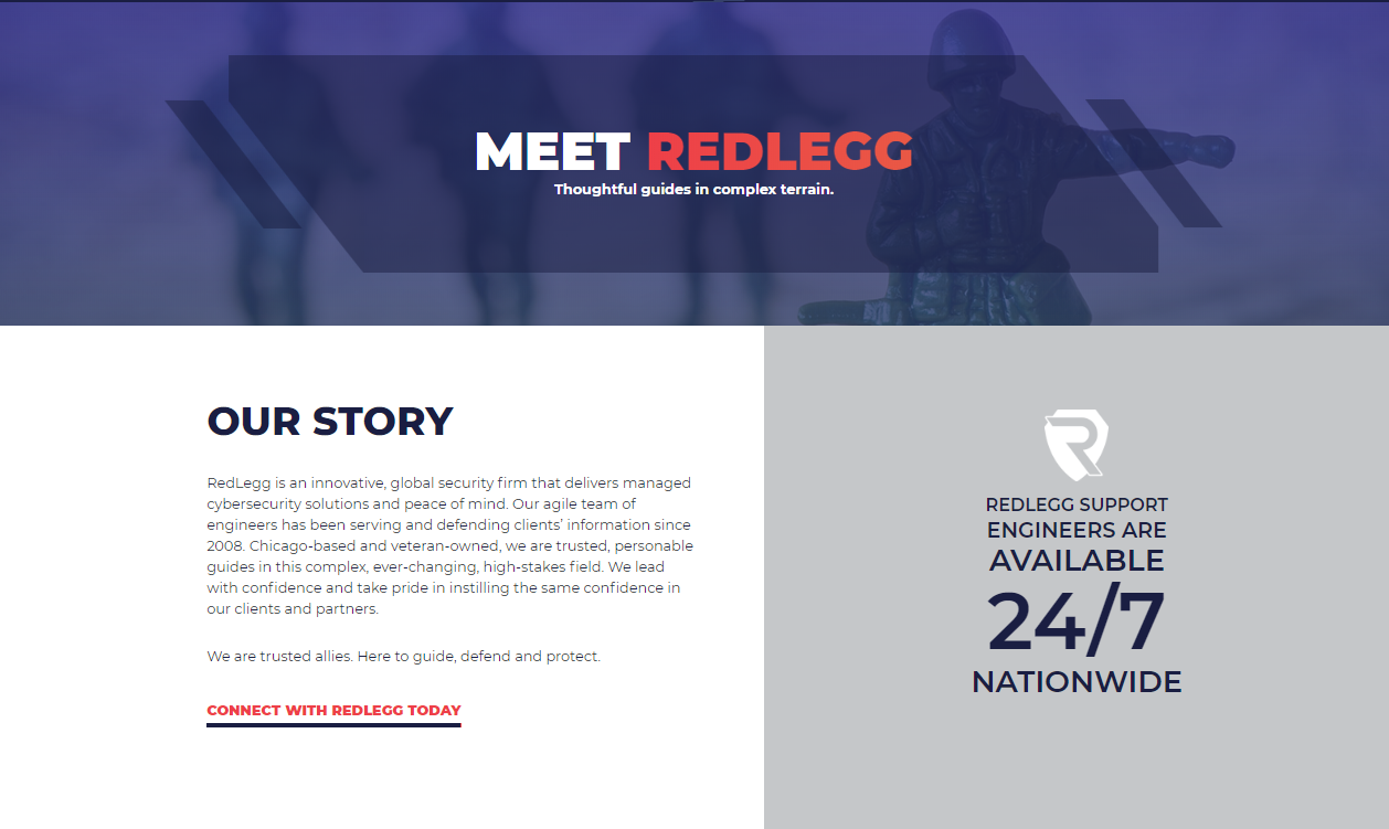 RedLegg Brand & Web Refresh